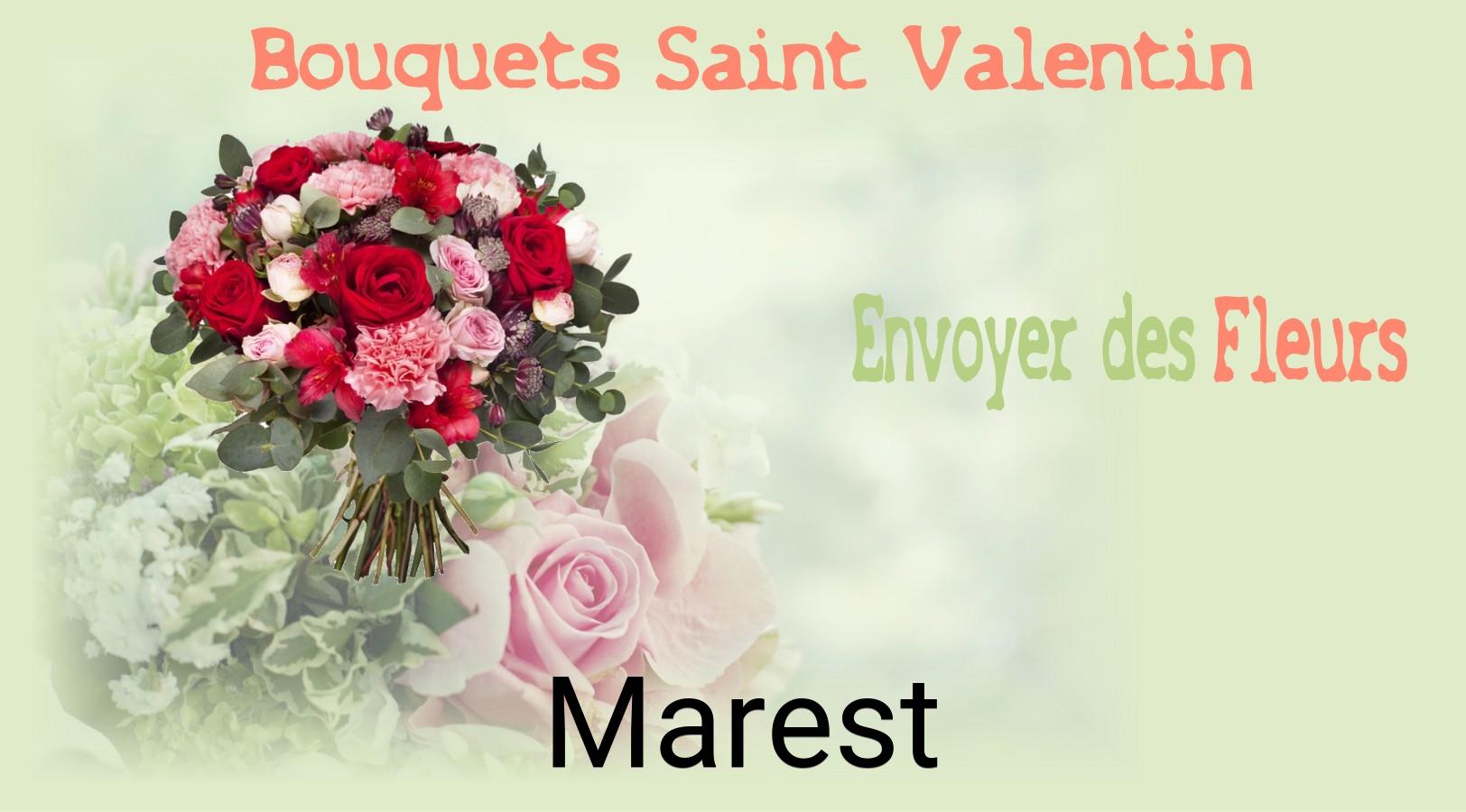 Roses de Saint-Valentin livrées à Marest